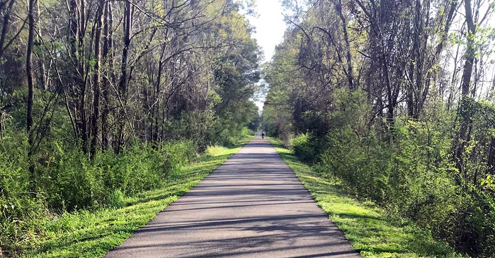 Chief Ladiga Biking Trail in Jacksonville alabama