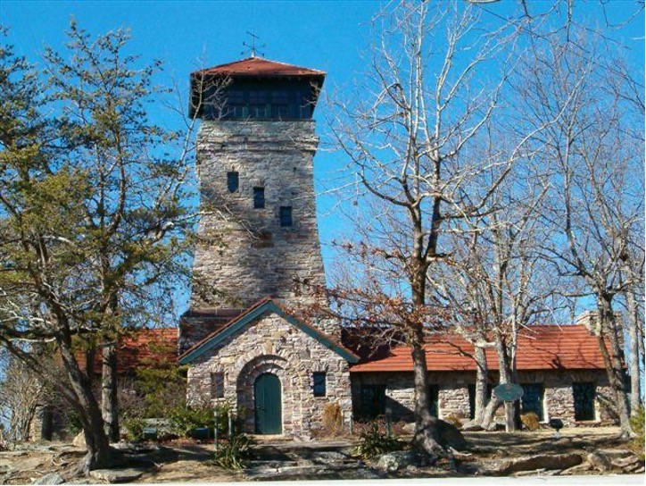 tower at the Cheaha State Park