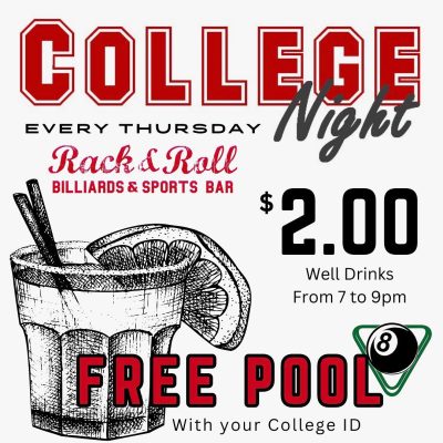 college night poster