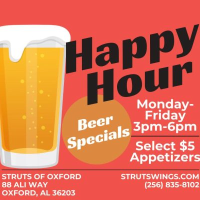 happy hour poster